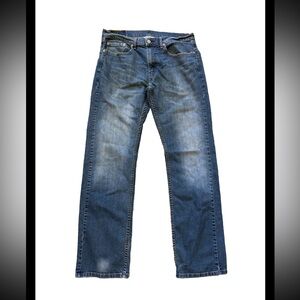 Levi’s 559 Jeans Men’s Blue Denim Straight Leg Size  W 34 L 34 Mid  Rise Casual